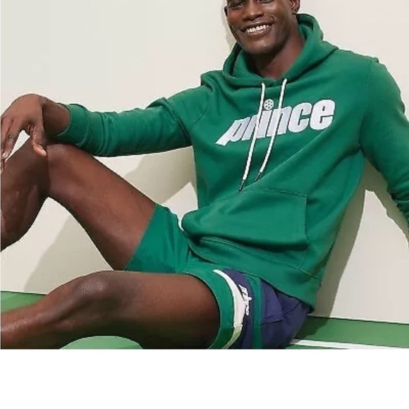 Prince Pickleball Fleece Hooded Pullover Hoodie Sweatshirt Large Men's NEW! - Picture 2 of 4